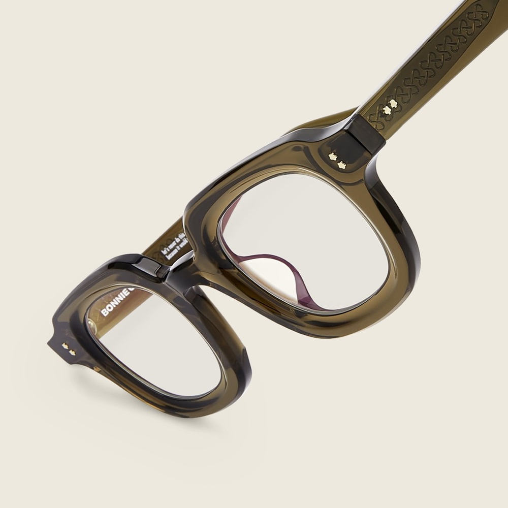 Bonnie Clyde Gustave Frames Olive - NWT